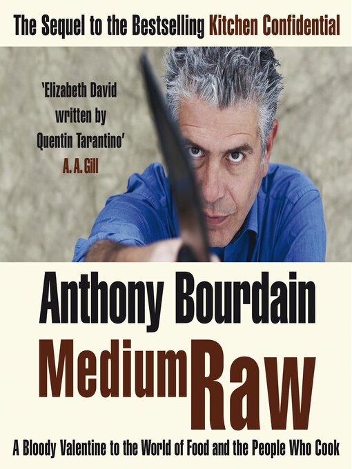 Title details for Medium Raw by Anthony Bourdain - Wait list